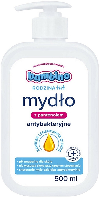 Kinder-Flüssigseife mit Panthenol - Bambino Family Soap — Bild N1