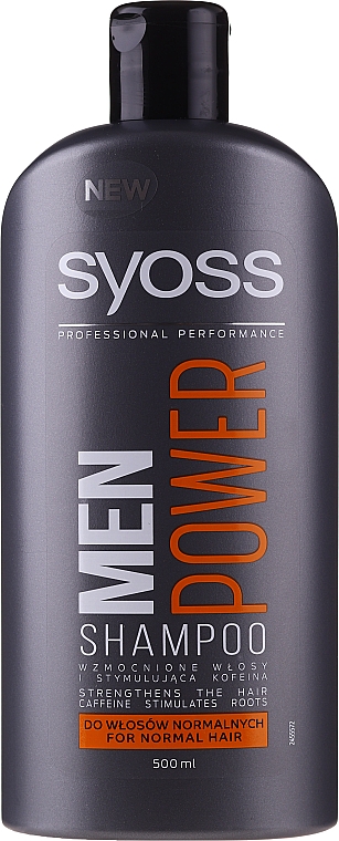 Shampoo für Männer, Tiefenreinigung und Erfrischung - Syoss Men Power 