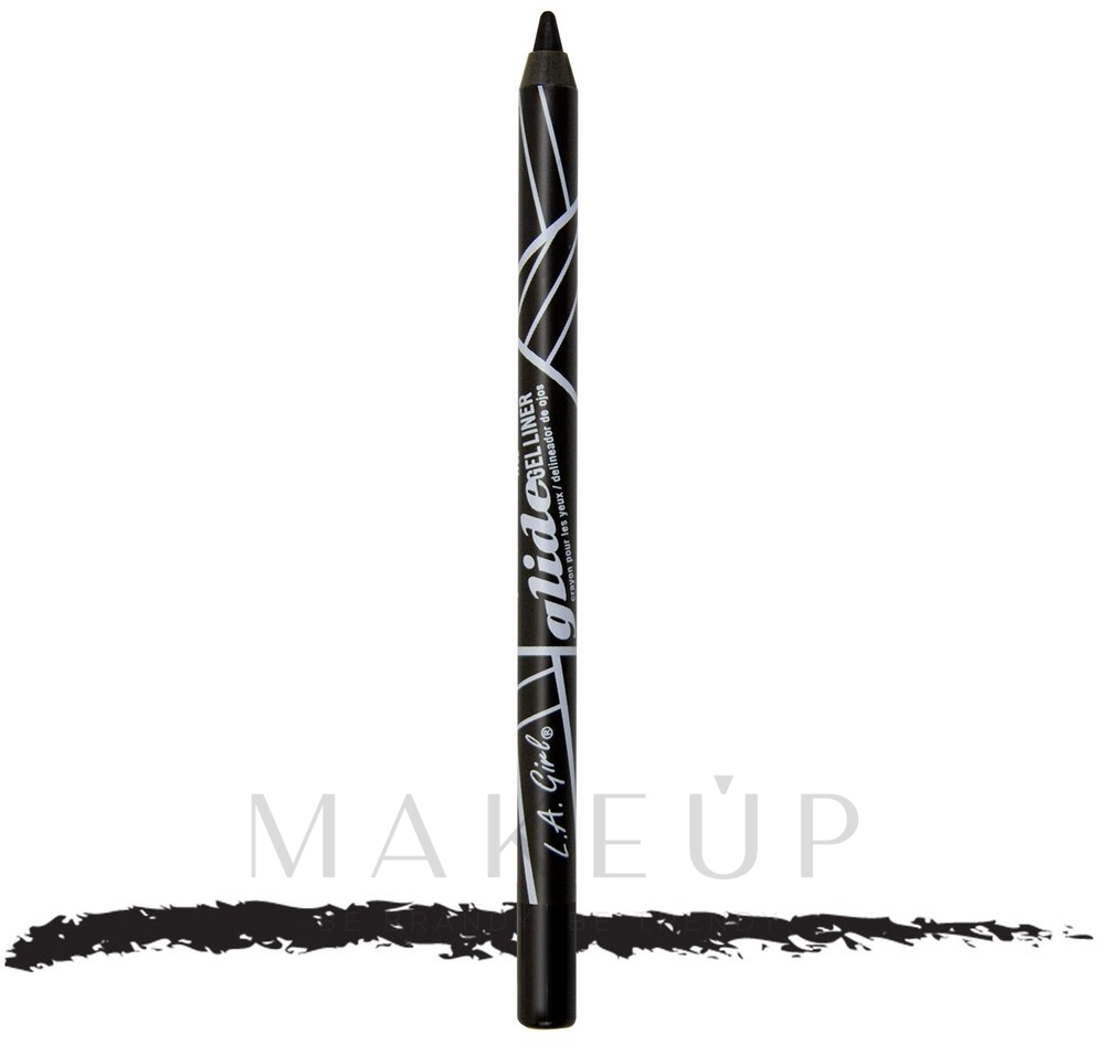 Eyeliner mit Geleffekt - L.A. Girl Glide Gel Liner — Bild GP351 - Very Black