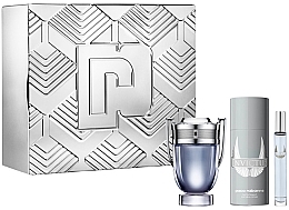 Paco Rabanne Invictus - Duftset (Eau de Toilette 100ml + Deospray 150ml + Eau de Toilette 10ml)  — Bild N1