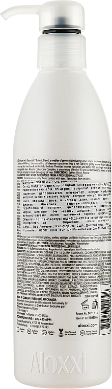 Haarshampoo - Aloxxi Essential 7 Oil Shampoo — Bild N2