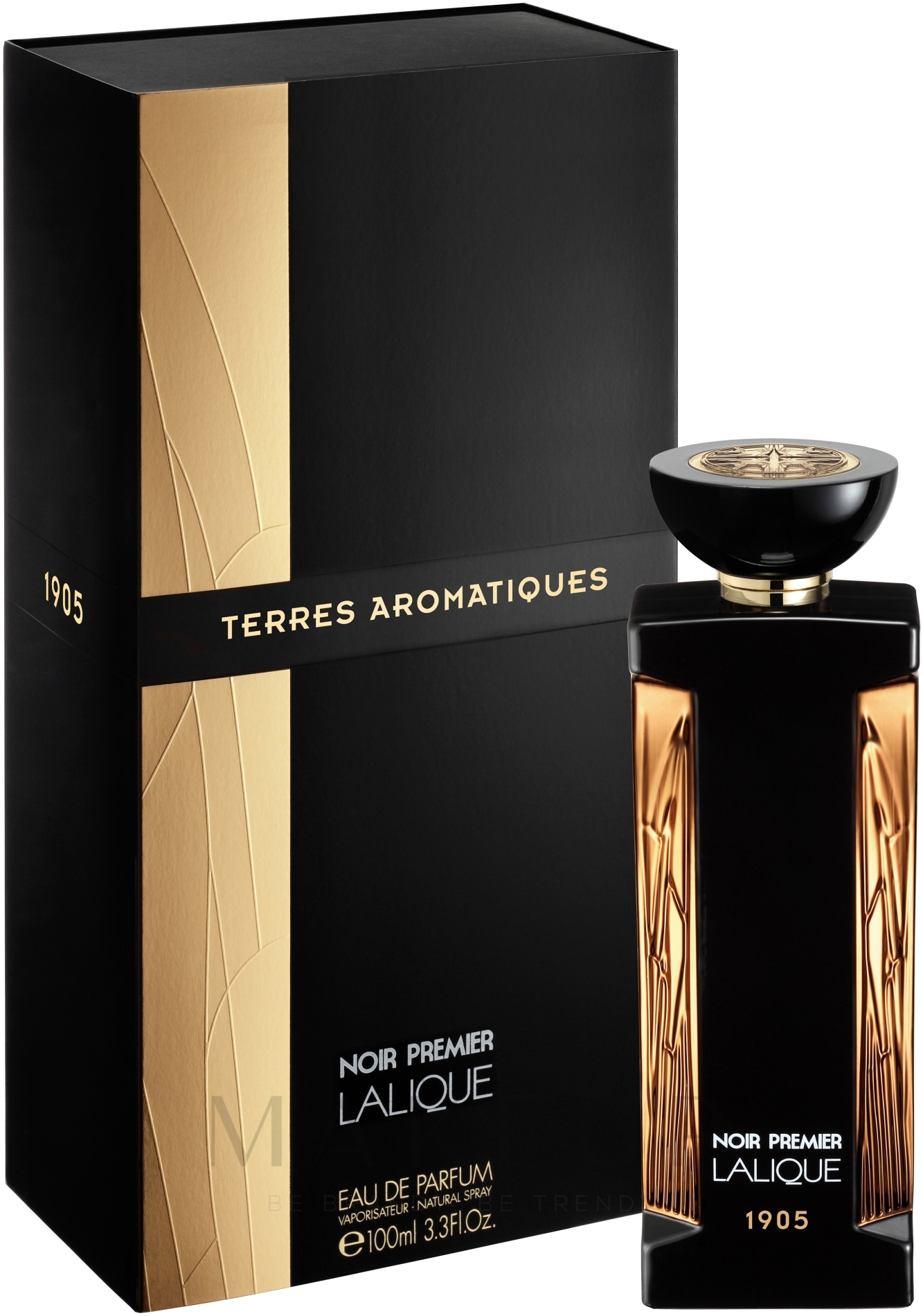 Lalique Noir Premer Terres Aromatiques 1905 - Eau de Parfum — Bild 100 ml