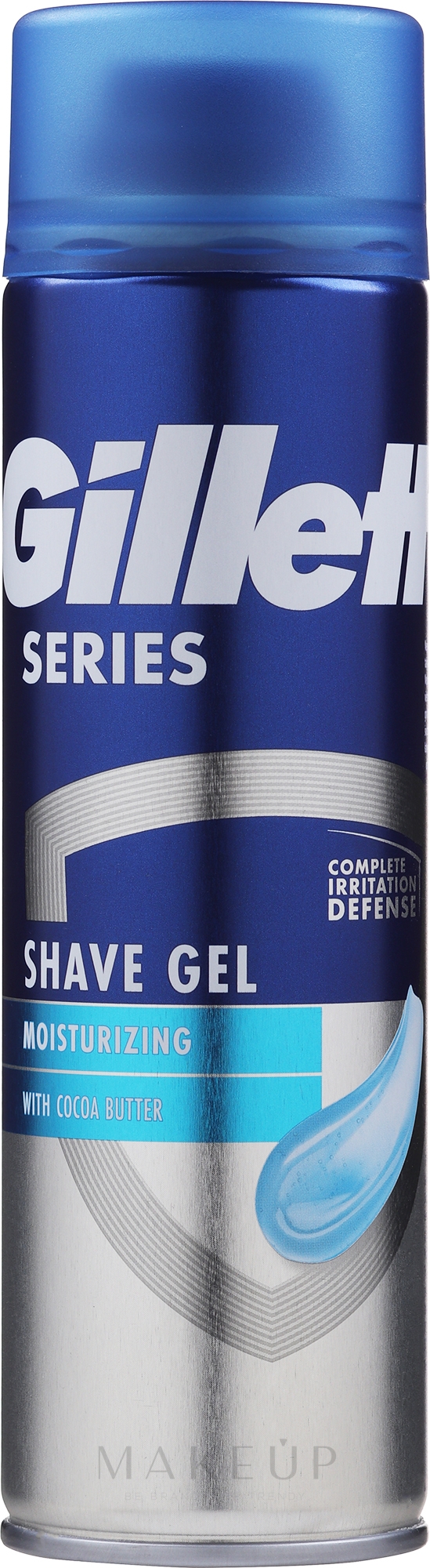 Feuchtigkeitsspendendes Rasiergel - Gillette Series Moisturizing Shave Gel for Men — Foto 200 ml