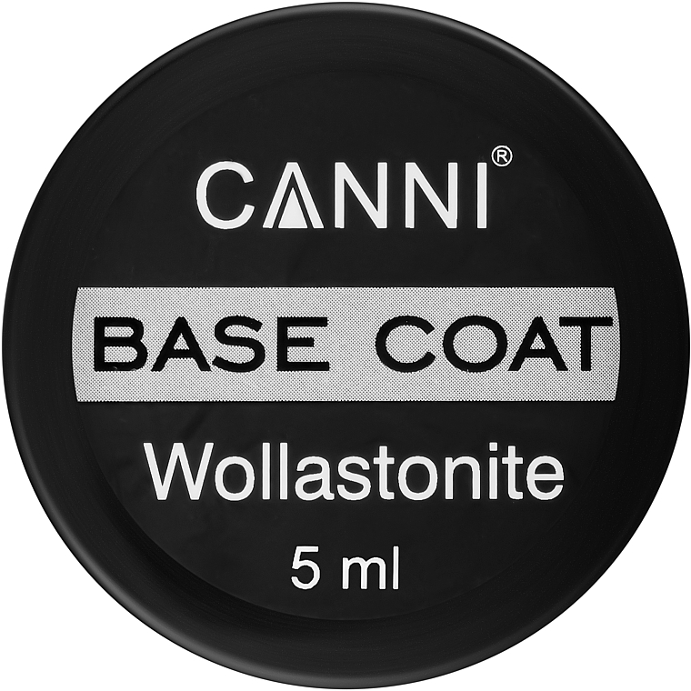 Nagelbasis 5 ml - Canni Wollastonite Base Coat  — Bild N1