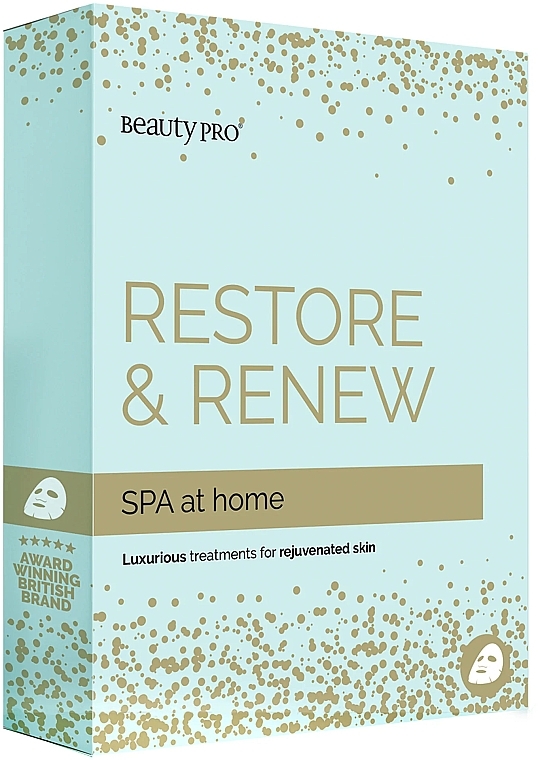 Set 5 St. - BeautyPro SPA At Home Restore & Renew Set — Bild N1