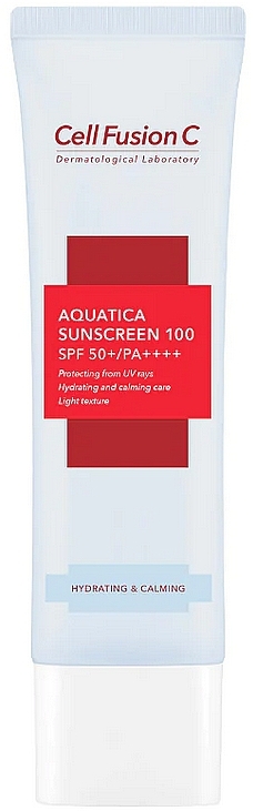 Sonnenschutzcreme für trockene- und Mischhaut - Cell Fusion C Aquatica Sunscreen 100 SPF50+ PA++++ — Bild N1