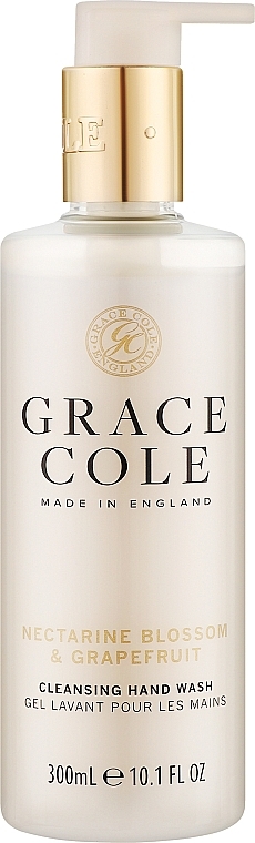 Flüssige Handseife "Schöllkraut" - Grace Cole Boutique Nectarine Blossom & Grapefruit — Bild N1