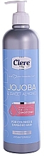 Düfte, Parfümerie und Kosmetik Conditioner für gefärbtes und strapaziertes Haar - Clere Jojoba & Sweet Almond Conditioner 