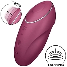 Klitorisstimulator rot - Satisfyer Tap & Climax 1 Red — Bild N2