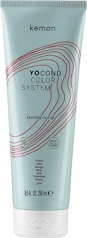 Getönter Conditioner rot - Kemon Yo Cond Color System — Bild N1