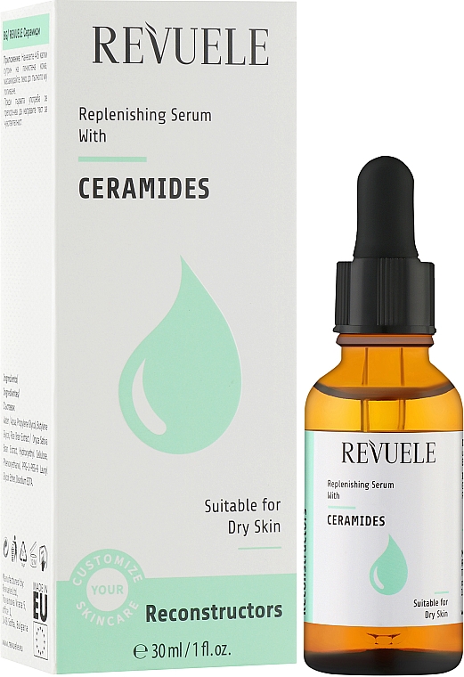 Gesichtsserum mit Ceramiden für trockene Haut - Revuele Replenishing Serum Ceramides — Bild N2