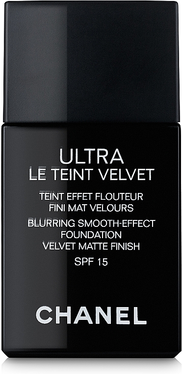 Extra leichte langanhaltende Foundation mit samtig-mattem Finish - Chanel Ultra Le Teint Velvet SPF 15 — Bild N1