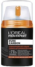 Düfte, Parfümerie und Kosmetik Feuchtigkeitsspendende Creme gegen Hautunreinheiten - L'Oreal Paris Daily Anti-pimple Care Pure Carbon Men Expert