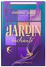 Düfte, Parfümerie und Kosmetik Lidschatten-Palette - Vivienne Sabo Jardin Enchante Eyeshadow Palette 