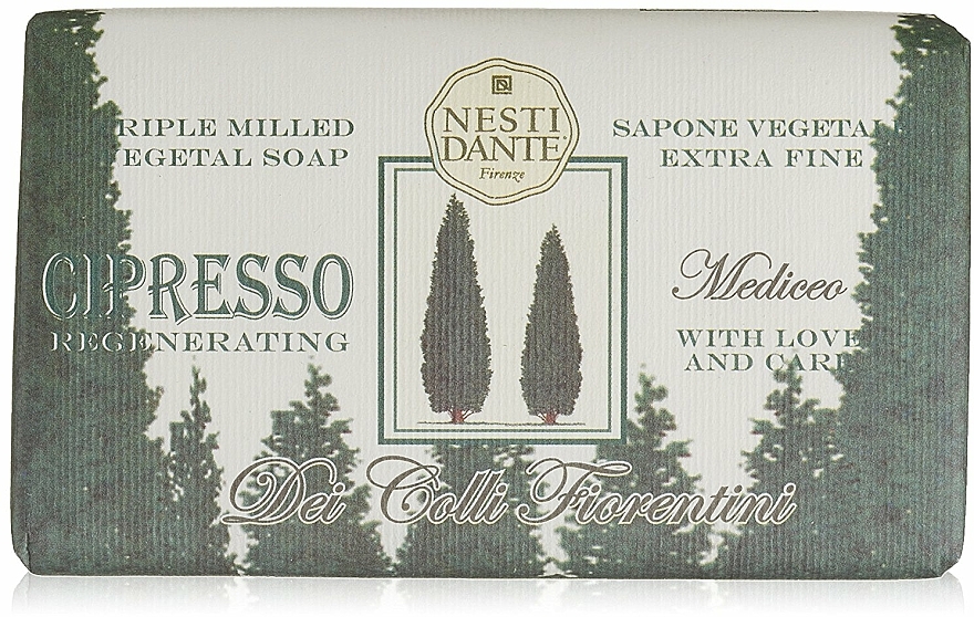 Naturseife Cypress - Nesti Dante Regenerating Soap Dei Colli Fiorentini Collection
