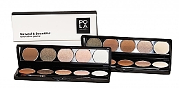 Düfte, Parfümerie und Kosmetik Lidschattenpalette - Pola Cosmetics Natural & Bountiful Eyeshadow