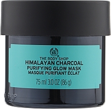 Detox-Maske für das Gesicht mit Himalaya-Aktivkohle - The Body Shop Himalayan Charcoal Purifying Glow Mask — Bild N1