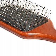 Haarbürste aus Holz quadratisch 25,3 x 8 cm - Xhair — Bild N4