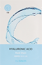 Feuchtigkeitsspendende Tuchmaske für das Gesicht mit Hyaluronsäure - The Saem Bio Solution Hydrating Hyaluronic Acid Mask Sheet — Foto N1