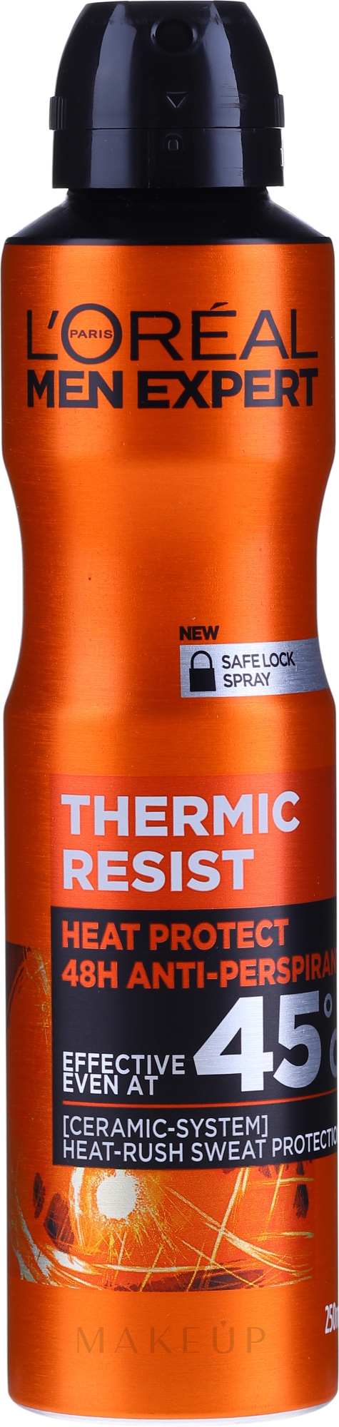 Deospray Antitranspirant - L'Oreal Paris Men Expert Thermic Resist 48H — Foto 250 ml