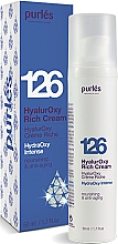 Feuchtigkeitsspendende und pflegende Anti-Aging Gesichtscreme mit Hyaluronsäure - Purles HydraOxy Intense 126 HyalurOxy Rich Cream — Bild N1