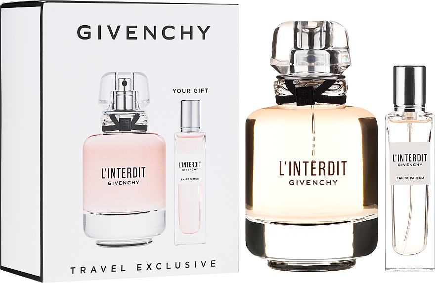 Givenchy L'Interdit Eau de Parfum - Duftset (Eau de Parfum 80ml + Eau de Parfum (mini) 15ml) — Bild N1