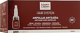 Düfte, Parfümerie und Kosmetik Ampullen gegen Haarausfall - Martiderm Hair System Anti Hair-loss Ampoules