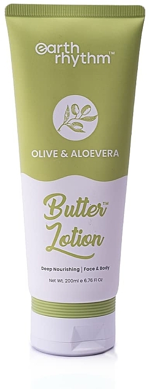 Körperlotion - Earth Rhythm Olive & Aloe Vera Butter Lotion — Bild N1
