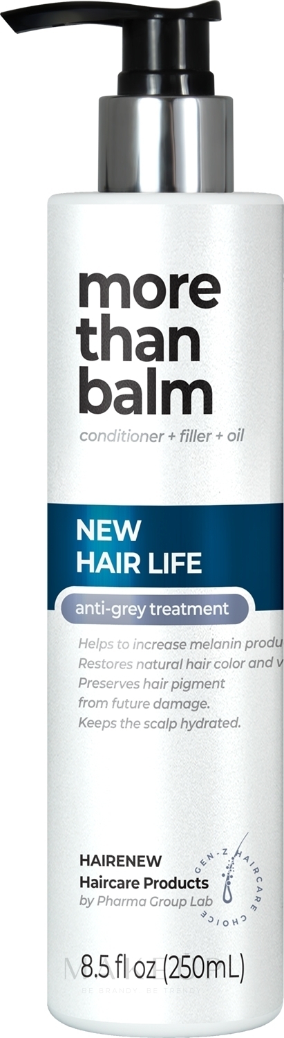 Haarbalsam Ultra-Schutz gegen graues Haar - Hairenew New Hair Life Balm Hair — Bild 250 ml