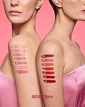 Flüssiger Lippenstift - Deborah Rossetto Milano Red SPF15 — Bild N2
