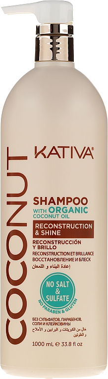Shampoo mit Kokosöl - Kativa Coconut Shampoo — Bild N3