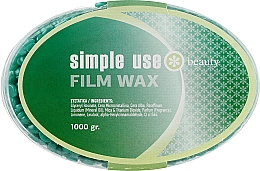 Enthaarungswachs-Granulat mit Aloe Vera - Simple Use Beauty Film Wax — Bild N3