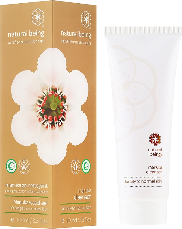 Gesichtsreinigungsgel für normale und fettige Haut - Natural Being Manuka Cleanser — Bild N1