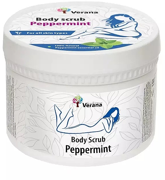 Körperpeeling Pfefferminze - Verana Body Scrub Peppermint — Bild N1