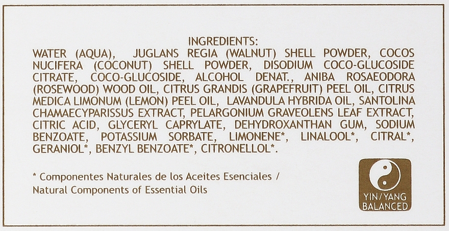 Körperpeeling Grapefruit - Alqvimia Naturally Pure Body Scrub Gentle Body Exfolianting Gel — Bild N3