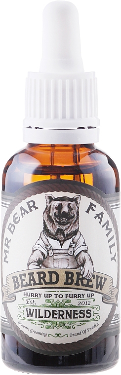 Pflegendes und feuchtigkeitsspendendes Bartöl - Mr. Bear Family Brew Oil Wilderness — Bild N2