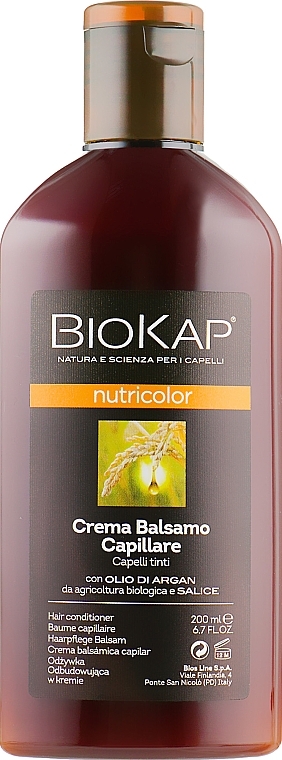 Conditioner für gefärbtes Haar - BiosLine Biokap Nutricolor — Bild N2