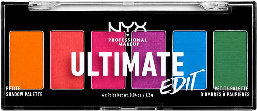 Lidschattenpalette - NYX Professional Makeup Ultimate Edit Petite Shadow Palette — Foto N4