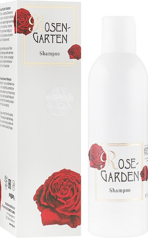 Shampoo mit kostbarem Damascena-Rosenöl - Styx Naturcosmetic Rosengarten Shampoo — Bild N3