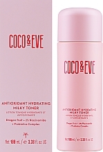 Gesichtstonikum - Coco & Eve Antioxidant Hydrating Milky Toner  — Bild N2