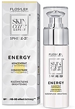 Gesichtspflegeset - Floslek Skin Care Expert Energy (Gesichtscreme 10.5g + Gesichtskonzentrat 30ml) — Bild N3