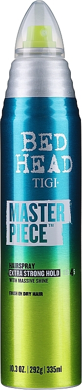 Haarlack für mehr Glanz Extra starker Halt - Tigi Bed Head Masterpiece Hairspray Extra Strong Hold Level 4 — Bild N6