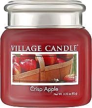 Düfte, Parfümerie und Kosmetik Duftkerze im Glas Crisp Apple - Village Candle Crisp Apple