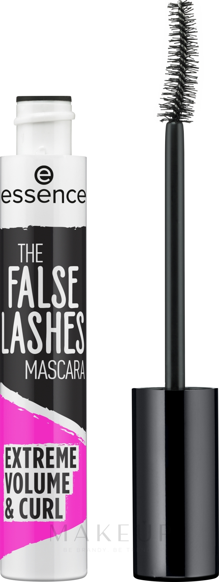 Mascara für geschwungene & voluminöse Wimpern - Essence The False Lashes Mascara Extreme Volume & Curl — Foto Black