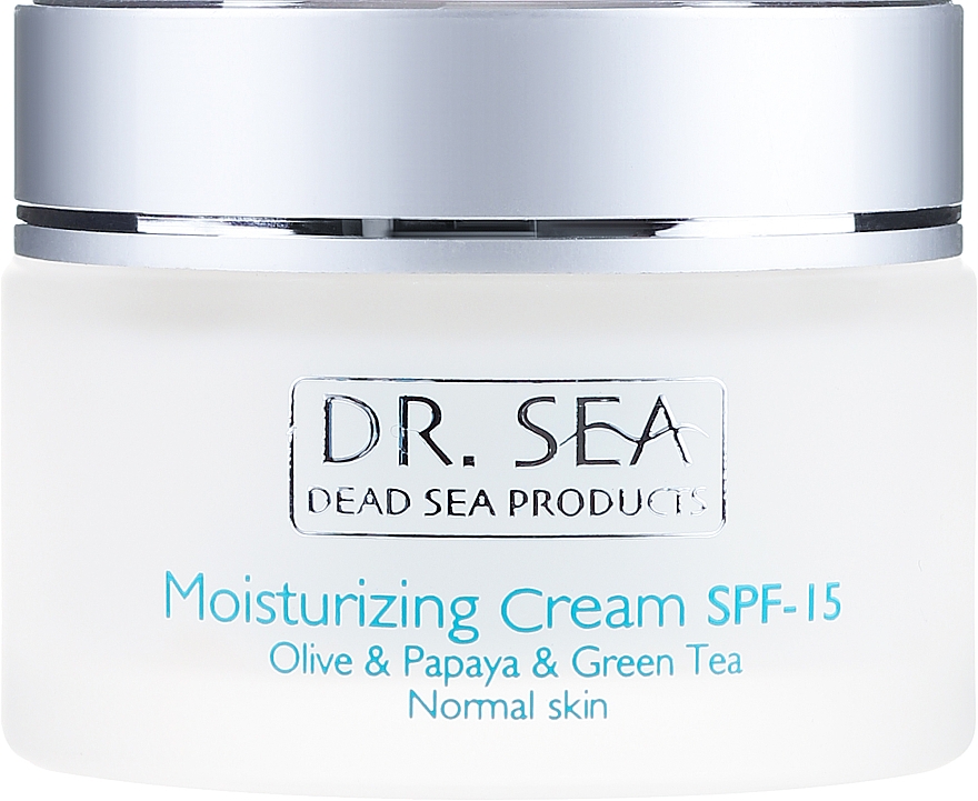Feuchtigkeitsspendende Gesichtscreme SPF 15 - Dr. Sea Moisturizing Cream SPF 15 — Bild N2