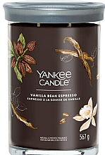 Düfte, Parfümerie und Kosmetik Duftkerze im Glas Vanilla Bean Espresso mit 2 Dochten - Yankee Candle Singnature