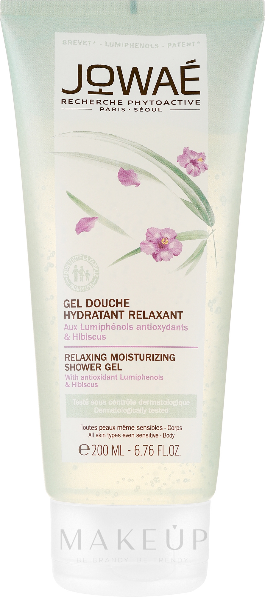 Feuchtigkeitsspendendes Duschgel Hibiscus - Jowae Relaxing Moisturizing Shower Gel Hibiscus — Bild 200 ml