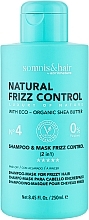 2in1 Shampoo und Maske für krauses und trockenes Haar  - Somnis & Hair Shampoo & Mask Frizz Control  — Bild N1