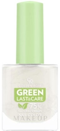 Nagellack mit veganer Formel - Golden Rose Green Last & Care Nail Color — Bild 101