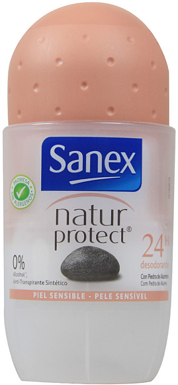 Deo Roll-on - Sanex Naturprotect Sensitive Skin Roll-On Deodorant — Bild N1